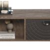 Couchtisch Fusion Eiche dunkel Nachbildung bronze Optik B/H/T: ca. 110x37x60 cm Couchtisch Fusion Eiche dunkel Nachbildung bronze Optik B/H/T: ca. 110x37x60 cm – Bild 5