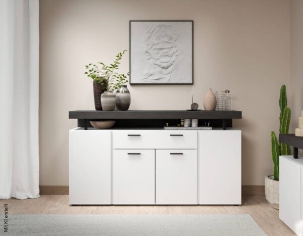 Sideboard Fly B/H/T: ca. 164x90x40 cm – Bild 3