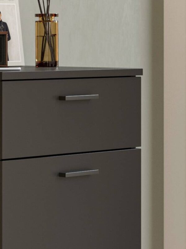 Schuhschrank Delton Basalt Nachbildung B/H/T: ca. 53x37x43 cm – Bild 2