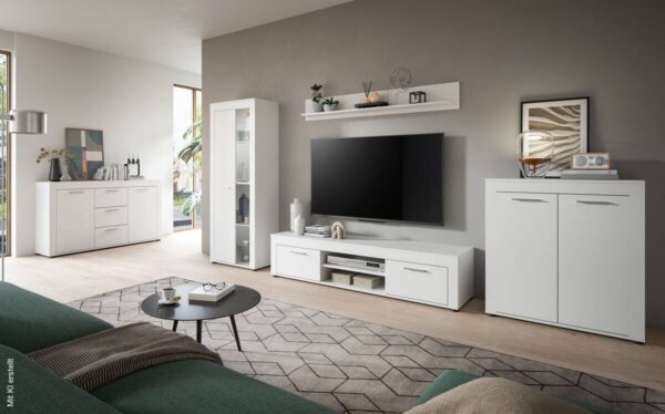Sideboard Jam weiß B/H/T: ca. 125x80x35 cm – Bild 5