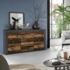 Sideboard Jam Matera Nachbildung Old Wood Nachbildung B/H/T: ca. 80x125x35 cm – Bild 2