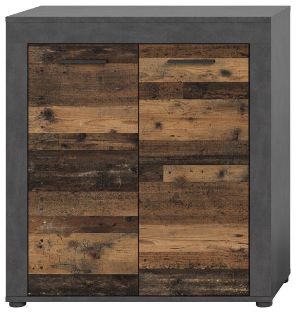 Highboard Jam Matera Nachbildung Old Wood Nachbildung B/H/T: ca. 88x80x35 cm – Bild 3