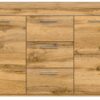 Sideboard Jam Eiche Wotan Nachbildung B/H/T: ca. 125x80x35 cm – Bild 3