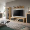 Sideboard Jam Eiche Wotan Nachbildung grau B/H/T: ca. 125x80x35 cm – Bild 5