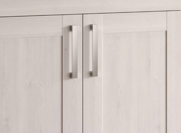 Schuhschrank Verona Sibiu Lärche Nachbildung Eiche Artisan Nachbildung B/H/T: ca. 95x92x39 cm – Bild 5