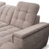 Wohnlandschaft Nadja stone Microfaser B/H/T: ca. 330x105x174 cm – Bild 4