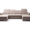 Wohnlandschaft Nadja stone Microfaser B/H/T: ca. 330x105x174 cm – Bild 5