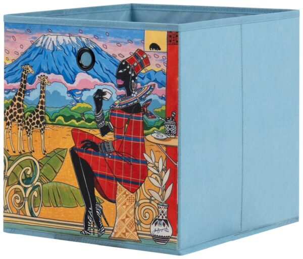 Stoffbox Stoffbox bunt B/H/T: ca. 32x32x32 cm – Bild 4