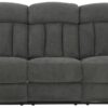Sofa FM-3216-3P grau Microfaser B/H/T: ca. 200x100x95 cm Sofa FM-3216-3P grau Microfaser B/H/T: ca. 200x100x95 cm – Bild 2