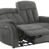 Sofa FM3216-2P grau Microfaser B/H/T: ca. 142x100x95 cm – Bild 3