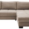 Ecksofa mit Bettfunktion und Bettkasten taupe Microfaser B/H/T: ca. 323x88x211 cm Ecksofa mit Bettfunktion und Bettkasten taupe Microfaser B/H/T: ca. 323x88x211 cm – Bild 2