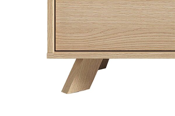 Sideboard BASTIAN Eiche weiß B/H/T: ca. 180x72,5x36,5 cm – Bild 3