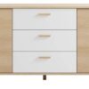 Sideboard BASTIAN Eiche weiß B/H/T: ca. 180x72,5x36,5 cm – Bild 4