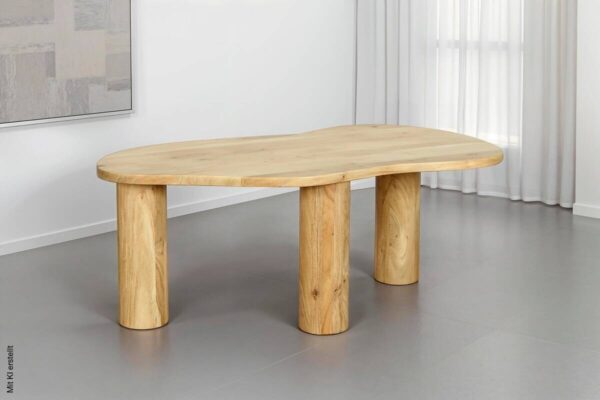 Couchtisch ETHAN natur B/H/T: ca. 110x55x45 cm – Bild 2
