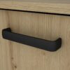 Sideboard FARO Eiche schwarz B/H/T: ca. 160x84x40 cm – Bild 2