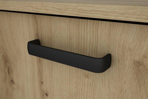 Sideboard FARO Eiche schwarz B/H/T: ca. 160x84x40 cm – Bild 2