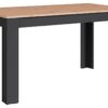 Tischgruppe KIRA anthrazit Eiche schwarz B/H/T: ca. 140x75x80 cm – Bild 5