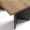 Tisch MARTEN Eiche Nachbildung anthrazit B/H/T: ca. 138x75,5x90 cm Tisch MARTEN Eiche Nachbildung anthrazit B/H/T: ca. 138x75,5x90 cm – Bild 3