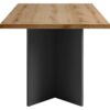 Tisch MARTEN Eiche anthrazit B/H/T: ca. 160x90x75,5 cm – Bild 2