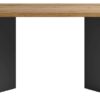 Tisch MARTEN Eiche anthrazit B/H/T: ca. 160x90x75,5 cm – Bild 4