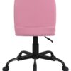 Drehstuhl TROLLY schwarz pink Metall Stoff Drehstuhl TROLLY schwarz pink Metall Stoff – Bild 5