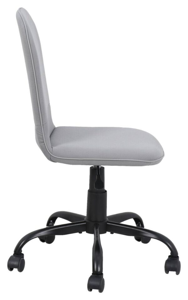 Drehstuhl TROLLY schwarz grau Metall Stoff Drehstuhl TROLLY schwarz grau Metall Stoff – Bild 3