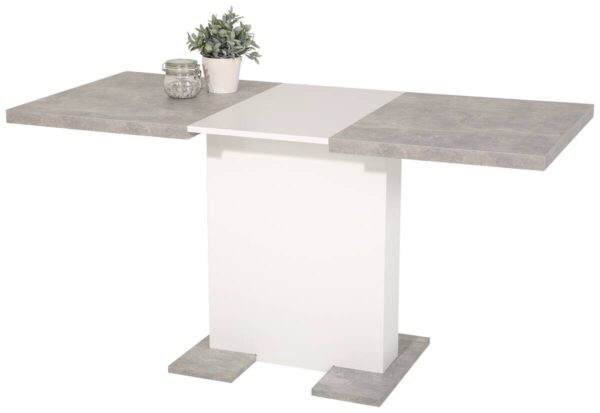 Esstisch Britt Beton weiß B/H/T: ca. 150x76x69 cm – Bild 4