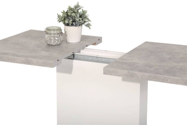 Esstisch Britt Beton weiß B/H/T: ca. 150x76x69 cm – Bild 5
