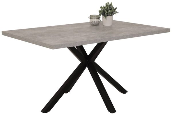 Essgruppe Cleo II Beton anthrazit B/H/T: ca. 140x76x90 cm Essgruppe Cleo II Beton anthrazit B/H/T: ca. 140x76x90 cm – Bild 5