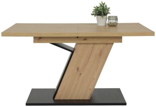Essgruppe Gesa II Eiche anthrazit Holzwerkstoff B/H/T: ca. 180x76x90 cm – Bild 4