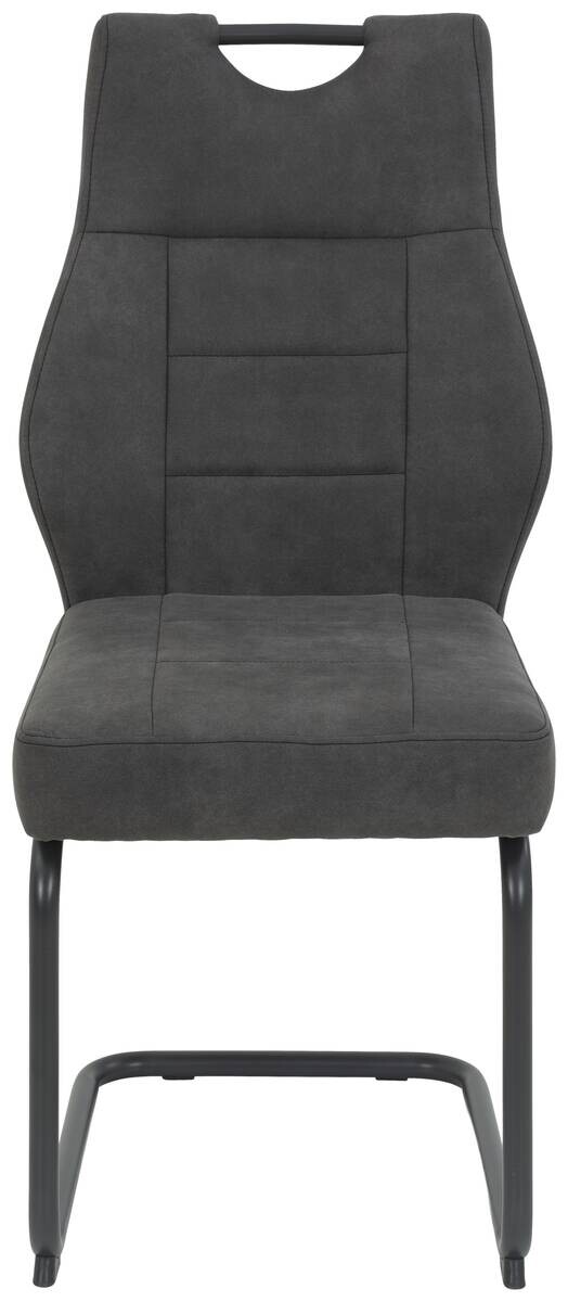 Essgruppe Inn Eiche schwarz anthrazit Holzwerkstoff B/H/T: ca. 140x76x90 cm – Bild 5
