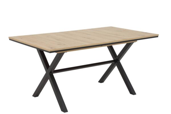 Essgruppe Karina Eiche anthrazit Microfaser B/H/T: ca. 200x76x90 cm – Bild 5