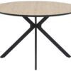 Esstisch Kindu Eiche schwarz B/H: ca. 120x76 cm – Bild 3