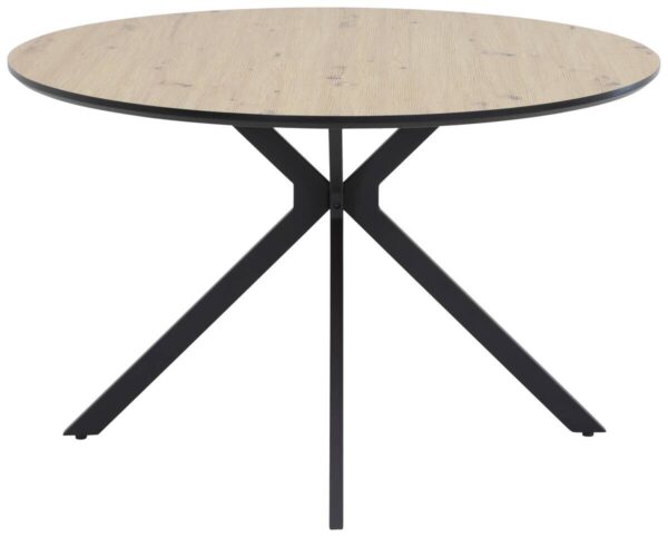 Esstisch Kindu Eiche schwarz B/H: ca. 120x76 cm – Bild 3