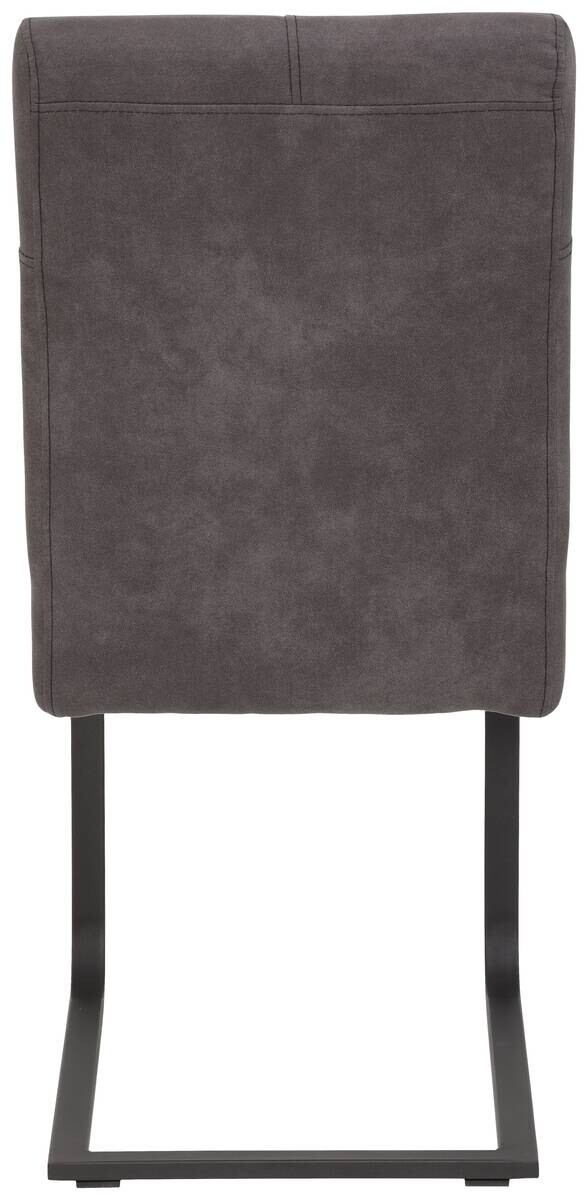 Essgruppe Luise I anthrazit Microfaser B/H/T: ca. 160x76x80 cm – Bild 3