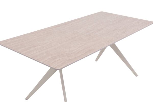 Esstisch Paccino II Marmoroptik weiß B/H/T: ca. 180x76x90 cm – Bild 2