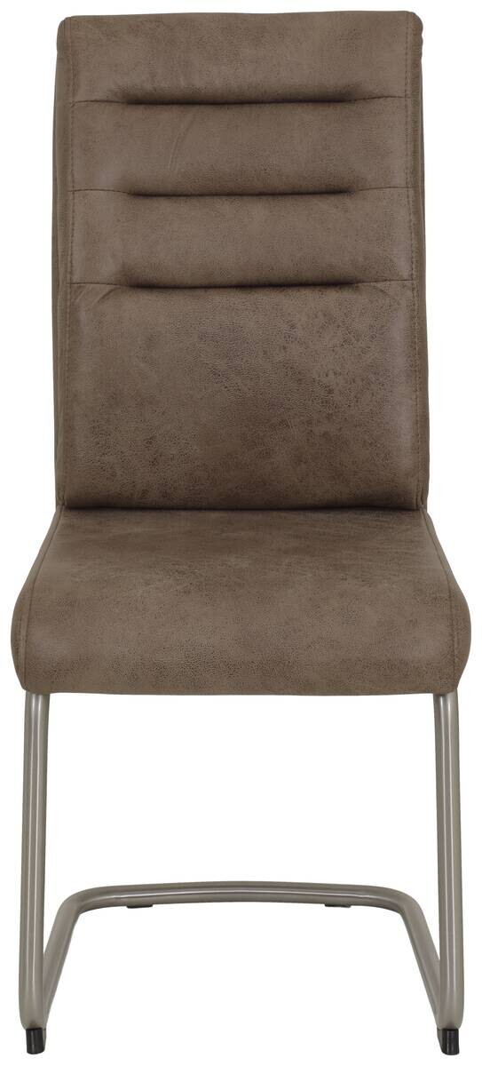 Essgruppe Paula III schlamm Microfaser B/H/T: ca. 220x76x90 cm – Bild 3