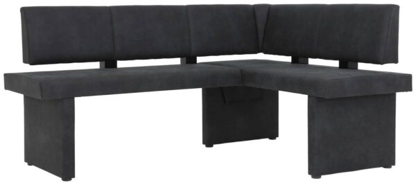 Essgruppe Pia Eiche anthrazit Holzwerkstoff B/H/T: ca. 180x76x80 cm – Bild 2