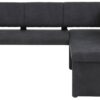 Essgruppe Pia Eiche anthrazit Holzwerkstoff B/H/T: ca. 180x76x80 cm – Bild 4