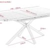 Esstisch Tokio schwarz B/H/T: ca. 180x76x90 cm – Bild 3