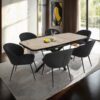 Esstisch Tokio schwarz B/H/T: ca. 180x76x90 cm – Bild 5