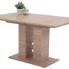 Essgruppe Ulla Eiche anthrazit Holzwerkstoff B/H/T: ca. 220x76x90 cm – Bild 2