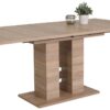 Essgruppe Ulla Eiche anthrazit Holzwerkstoff B/H/T: ca. 220x76x90 cm – Bild 3