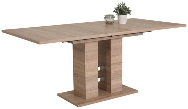 Essgruppe Ulla Eiche schlamm Holzwerkstoff B/H/T: ca. 220x76x90 cm – Bild 5