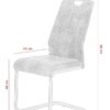 Essgruppe Agnes I Eiche anthrazit Holzwerkstoff B/H/T: ca. 220x76x90 cm Essgruppe Agnes I Eiche anthrazit Holzwerkstoff B/H/T: ca. 220x76x90 cm – Bild 4