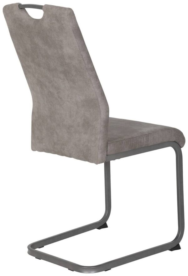 Essgruppe Agnes I grau Eiche Holzwerkstoff B/H/T: ca. 220x76x90 cm – Bild 5