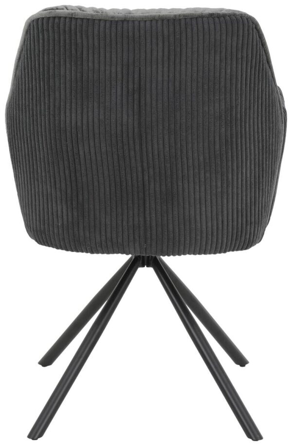 Sessel Amira, 2er-Set anthrazit B/H/T: ca. 56x89x61 cm Sessel Amira, 2er-Set anthrazit B/H/T: ca. 56x89x61 cm – Bild 4