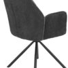 Sessel Amira, 2er-Set anthrazit B/H/T: ca. 56x89x61 cm Sessel Amira, 2er-Set anthrazit B/H/T: ca. 56x89x61 cm – Bild 5