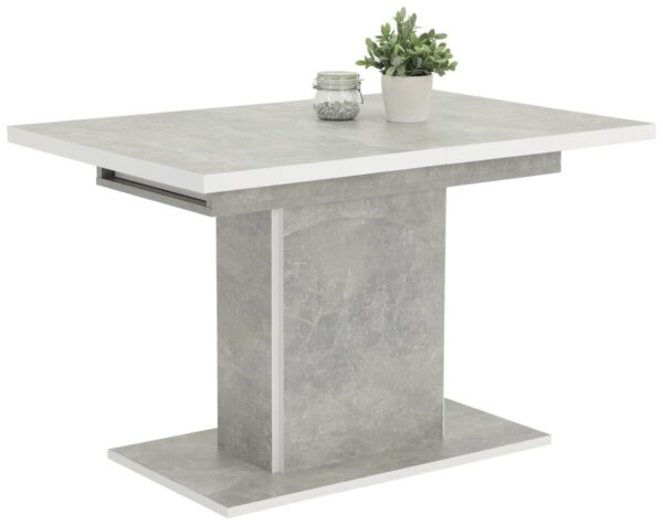 Essgruppe Donau I Beton Holzwerkstoff B/H/T: ca. 160x76x80 cm – Bild 3