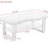 Couchtisch Gabriel grau B/H/T: ca. 110x42x60 cm – Bild 2